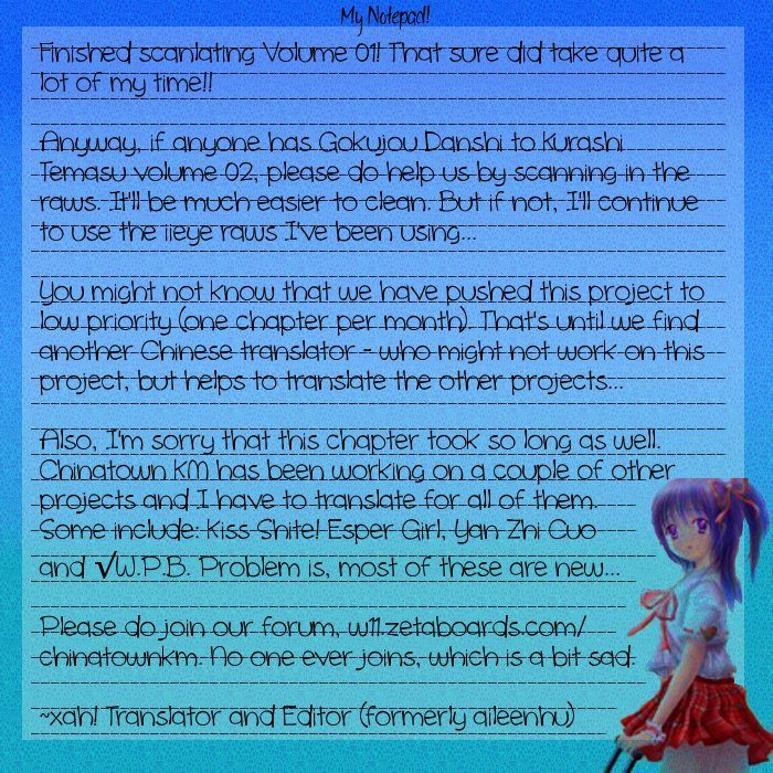 Gokujou Danshi to Kurashi Temasu Chapter 6 page 32 - Chapter 6