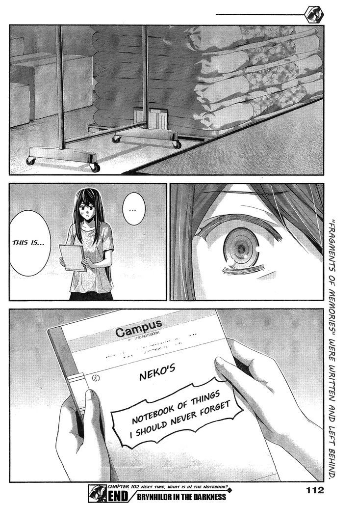 Gokukoku no Brynhildr Chapter 102 page 19 - Chapter 102 : Traces