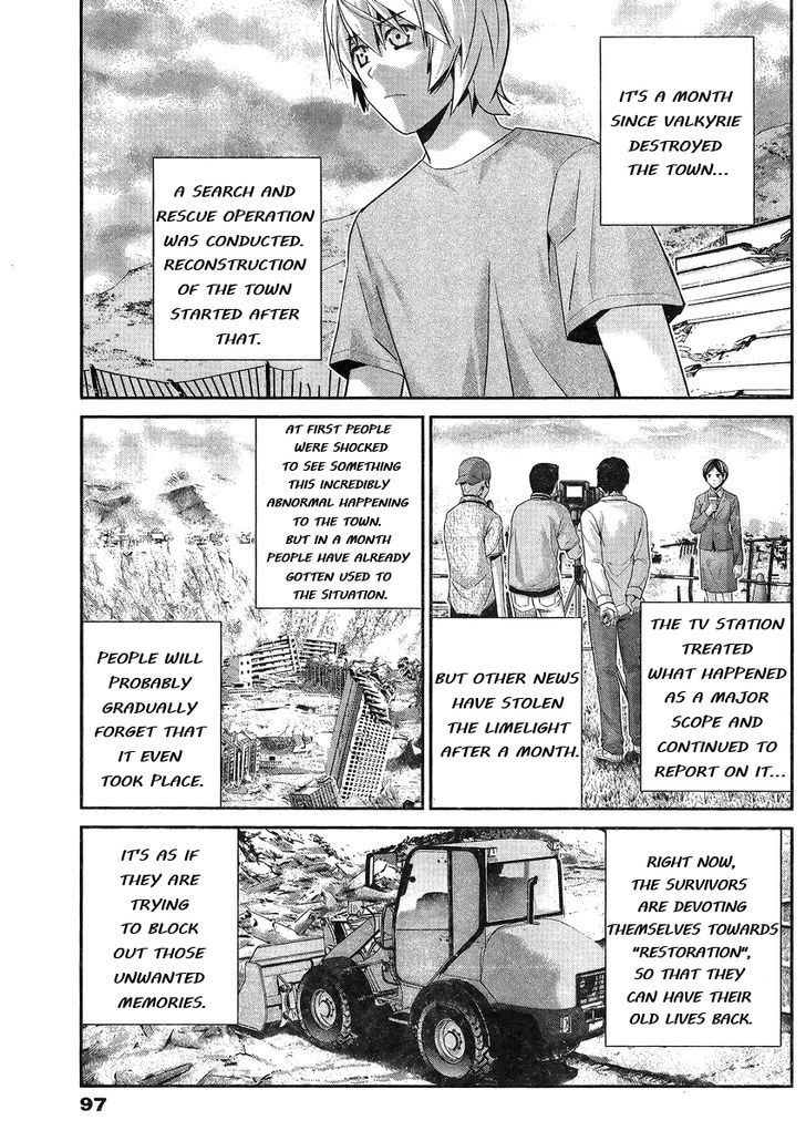Gokukoku no Brynhildr Chapter 102 page 4 - Chapter 102 : Traces