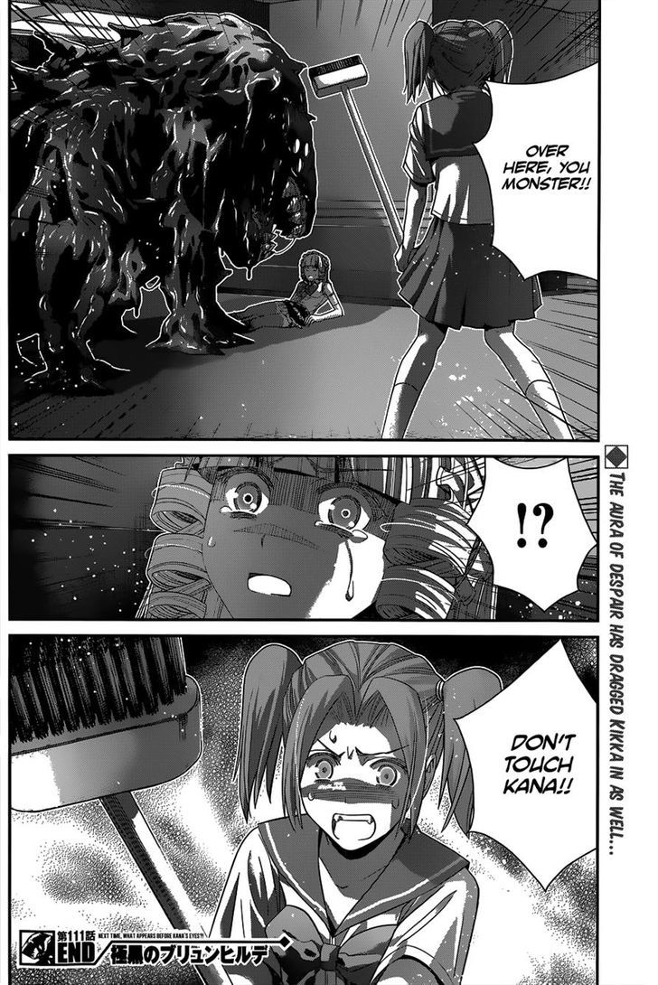 Gokukoku no Brynhildr Chapter 111 page 18 - Chapter 111 : Drasil
