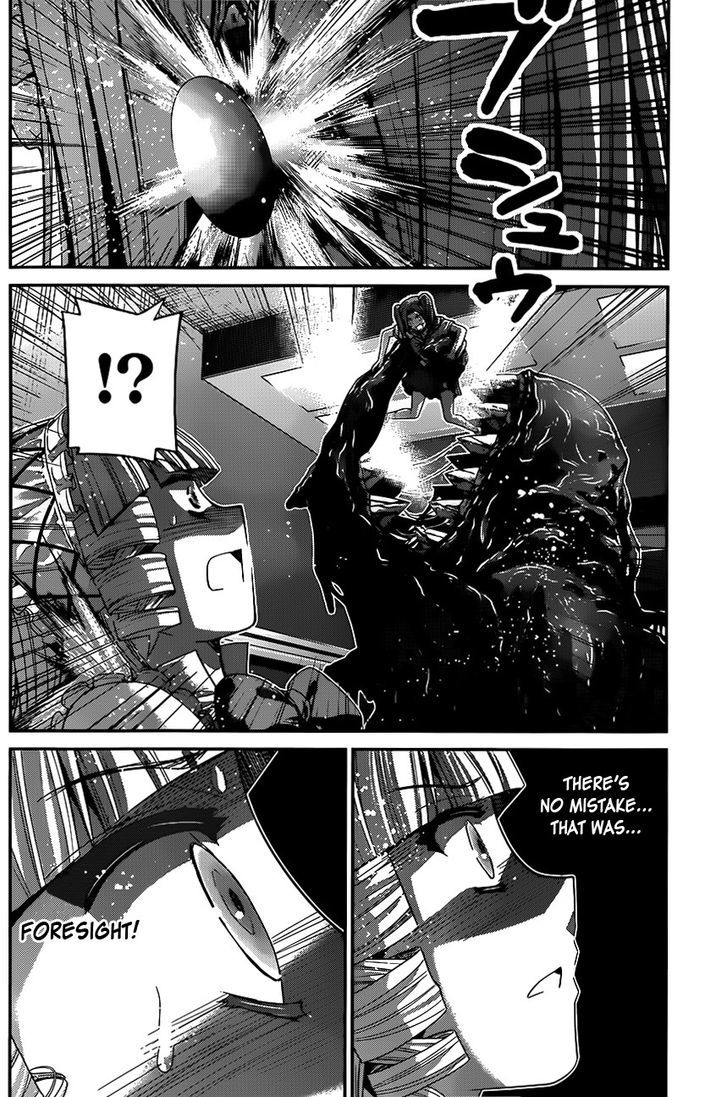 Gokukoku no Brynhildr Chapter 112 page 14 - Chapter 112 : Proof of Bravery