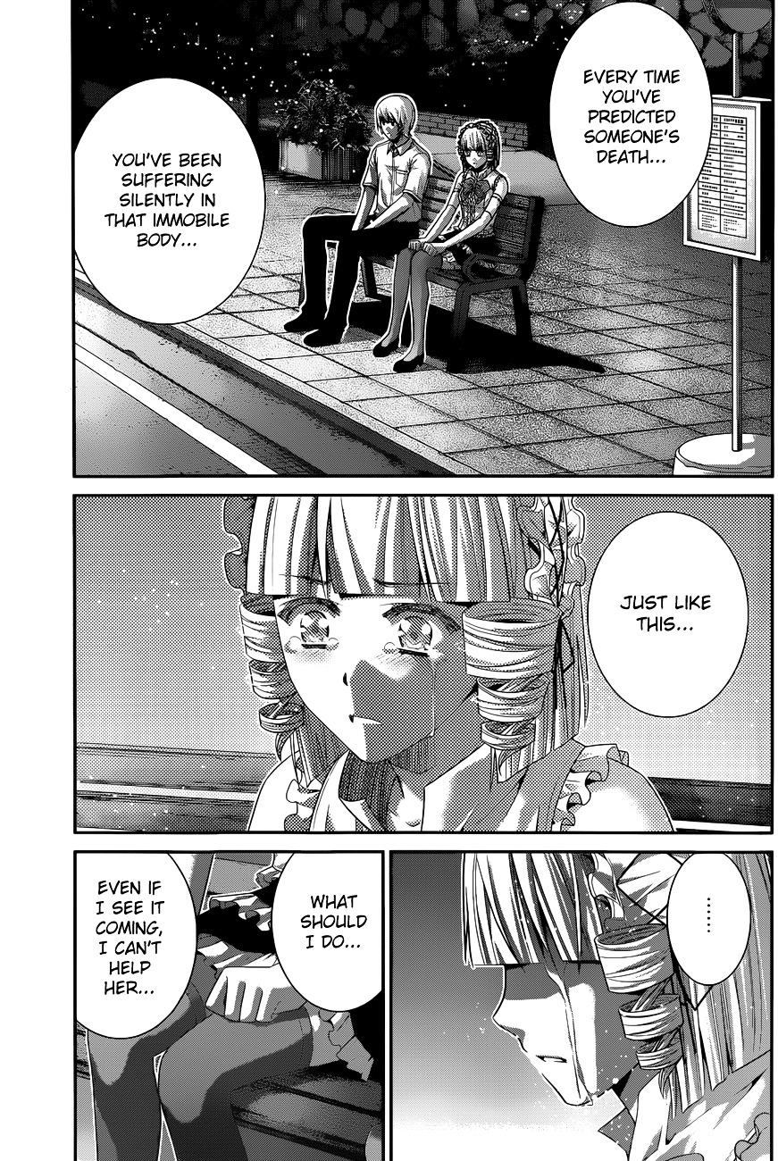 Gokukoku no Brynhildr Chapter 121.2 page 12 - Chapter 121 : The dark future (v2)