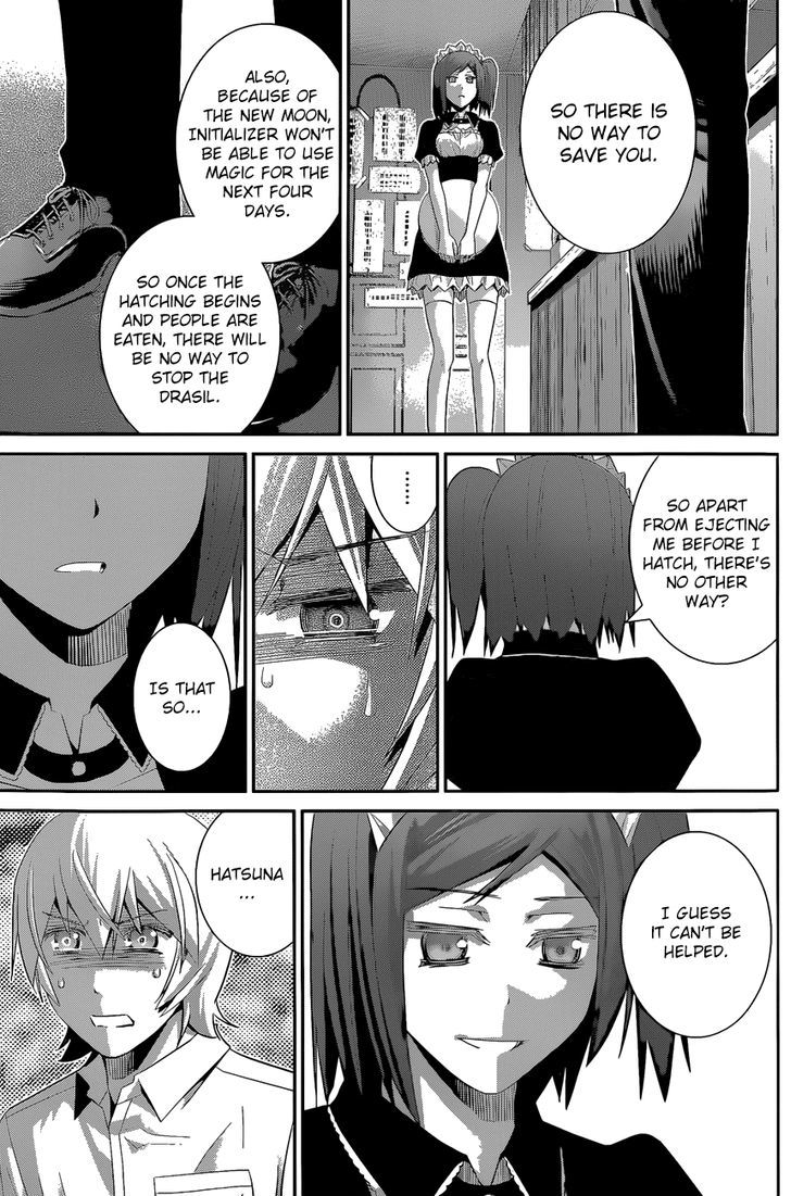 Gokukoku no Brynhildr Chapter 122 page 16 - Chapter 122 : The unavoidable truth