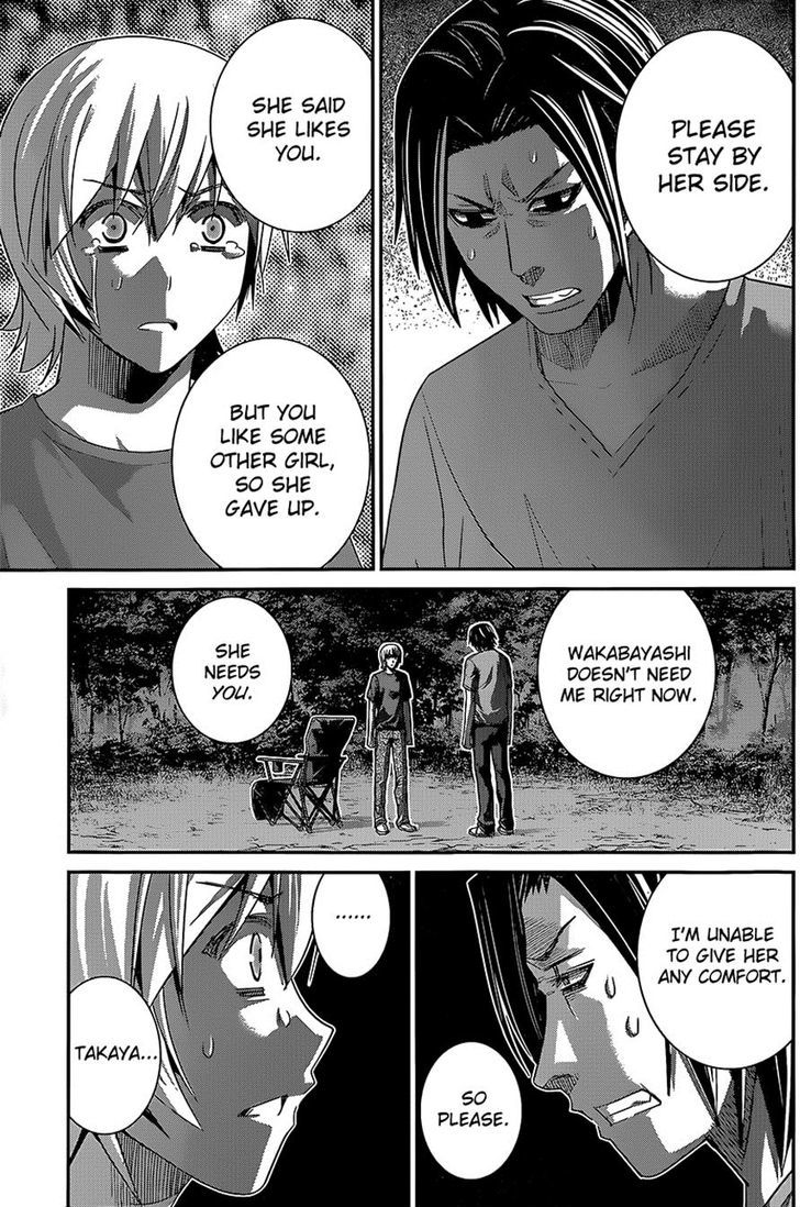 Gokukoku no Brynhildr Chapter 123 page 15 - Chapter 123 : Echoes in the Rain