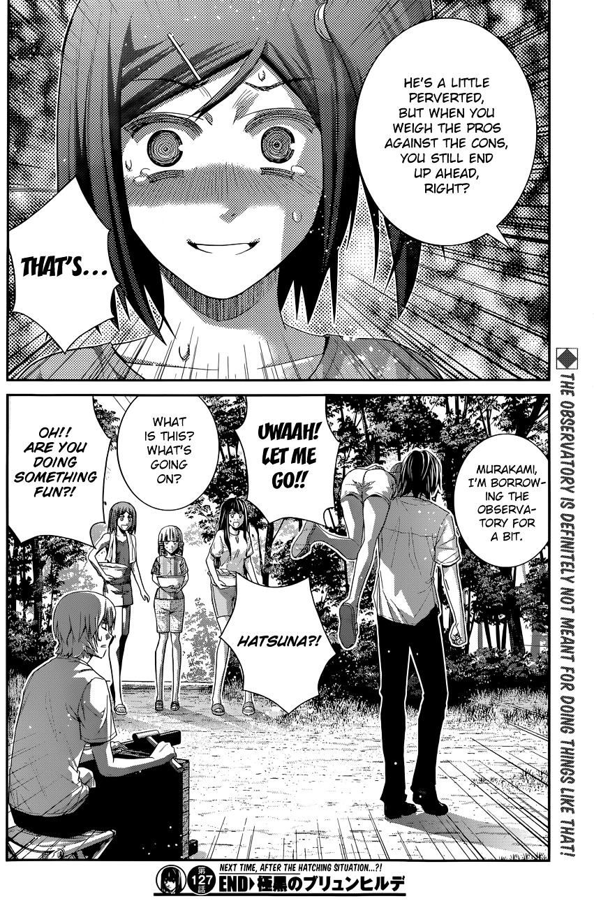 Gokukoku no Brynhildr Chapter 127.2 page 19 - Chapter 127 (v2) : Right to refuse