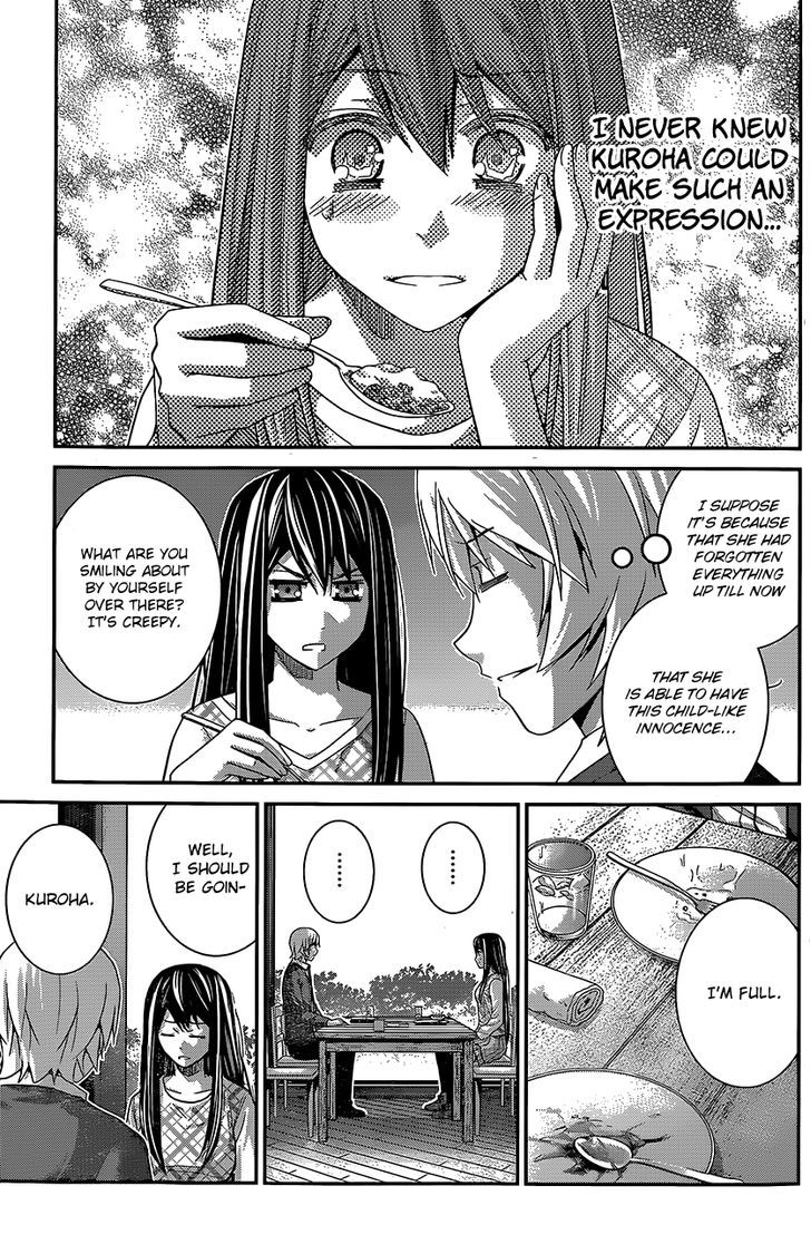 Gokukoku no Brynhildr Chapter 130 page 12 - Chapter 130 : The First Time...