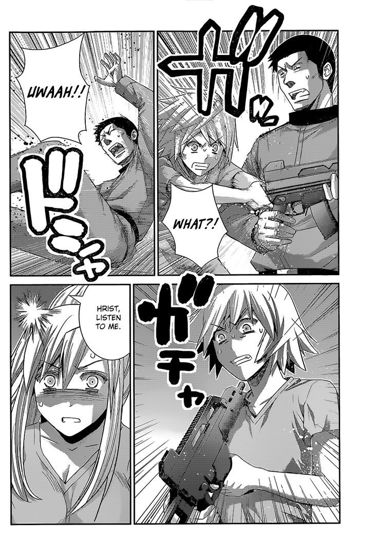 Gokukoku no Brynhildr Chapter 132 page 13 - Chapter 132 : Disciplining the Prisoner