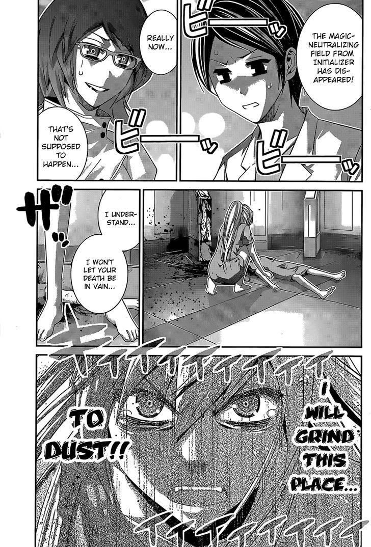 Gokukoku no Brynhildr Chapter 132 page 16 - Chapter 132 : Disciplining the Prisoner