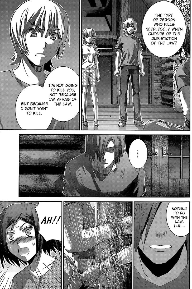 Gokukoku no Brynhildr Chapter 135 page 11 - Chapter 135 : Remorse