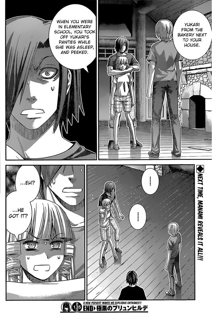 Gokukoku no Brynhildr Chapter 135 page 18 - Chapter 135 : Remorse