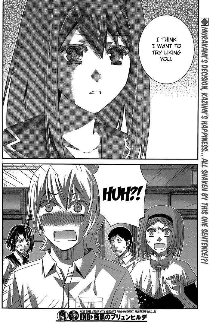 Gokukoku no Brynhildr Chapter 139 page 19 - Chapter 139 : The Courage to Love