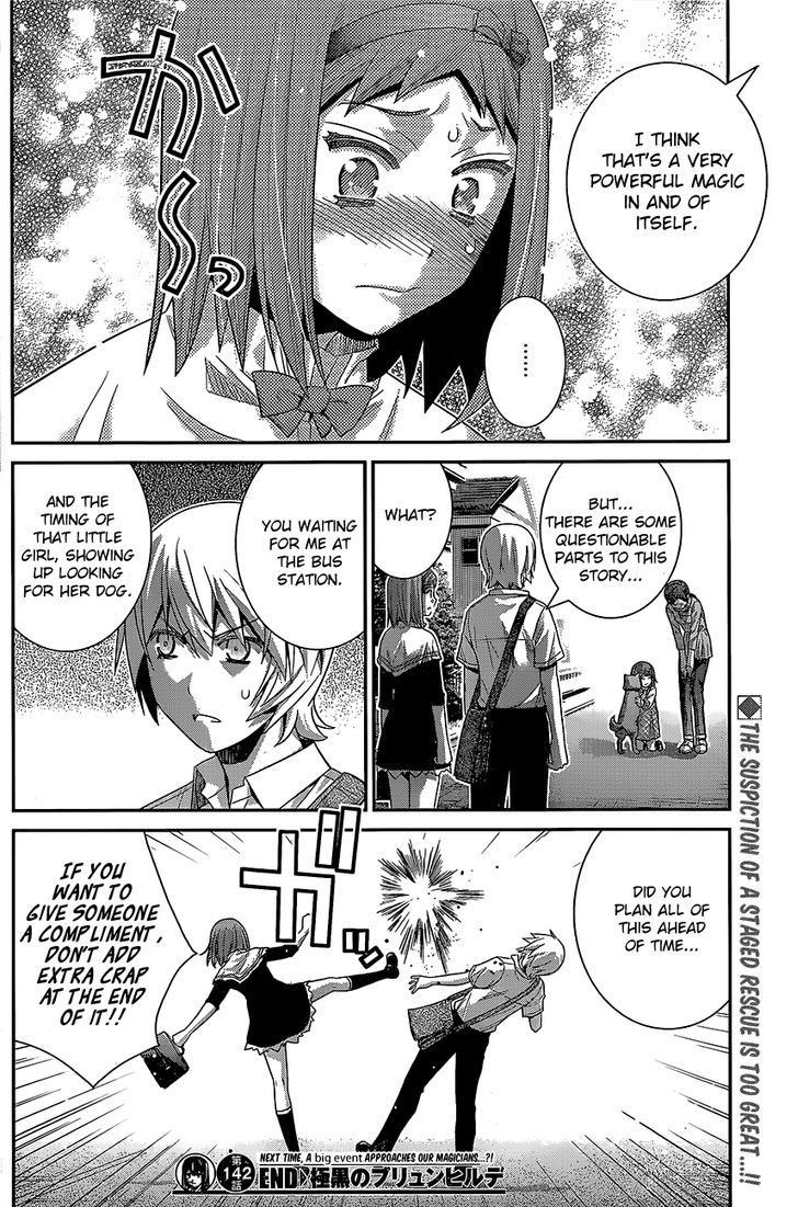 Gokukoku no Brynhildr Chapter 142 page 18 - Chapter 142 : The Greatest Magic