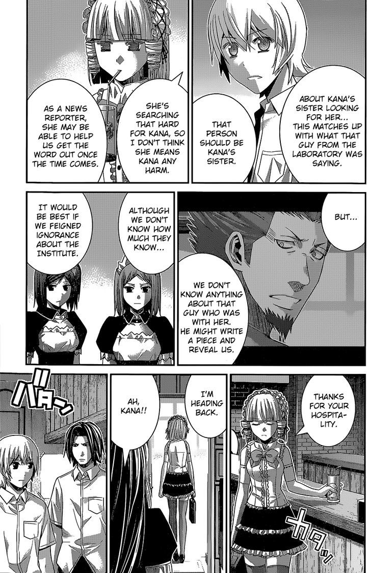 Gokukoku no Brynhildr Chapter 145 page 11 - Chapter 145 : Even A Hug Is...