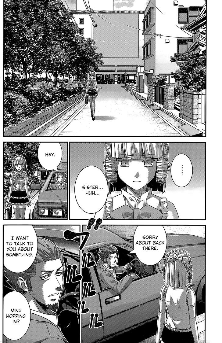 Gokukoku no Brynhildr Chapter 145 page 12 - Chapter 145 : Even A Hug Is...