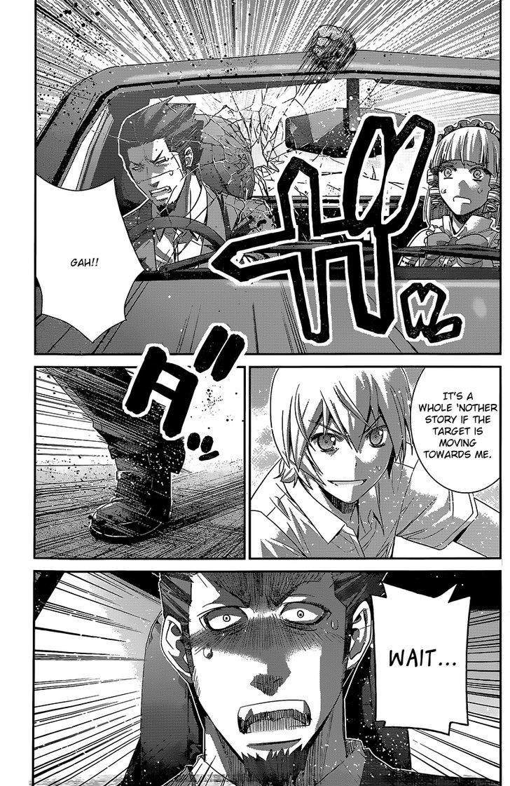 Gokukoku no Brynhildr Chapter 145 page 17 - Chapter 145 : Even A Hug Is...
