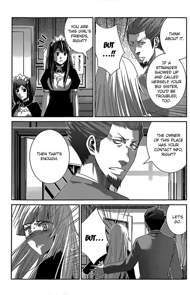 Gokukoku no Brynhildr Chapter 145 page 5 - Chapter 145 : Even A Hug Is...