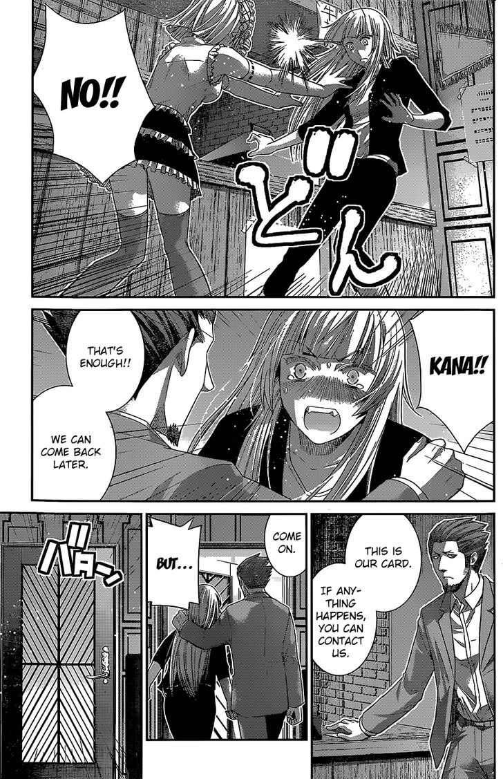 Gokukoku no Brynhildr Chapter 145 page 7 - Chapter 145 : Even A Hug Is...