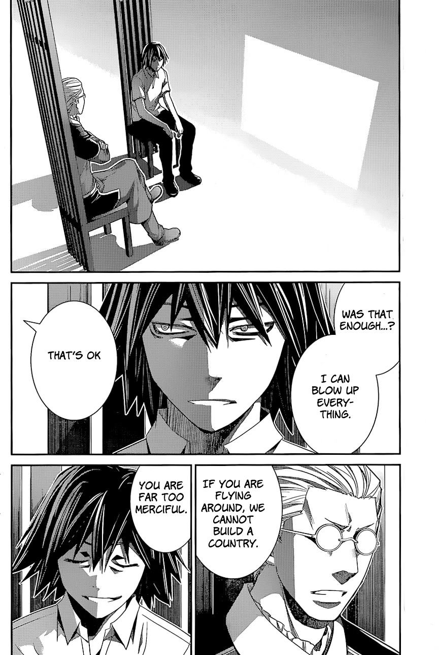 Gokukoku no Brynhildr Chapter 150 page 16 - Chapter 150 : Declaration of War (Fixed)