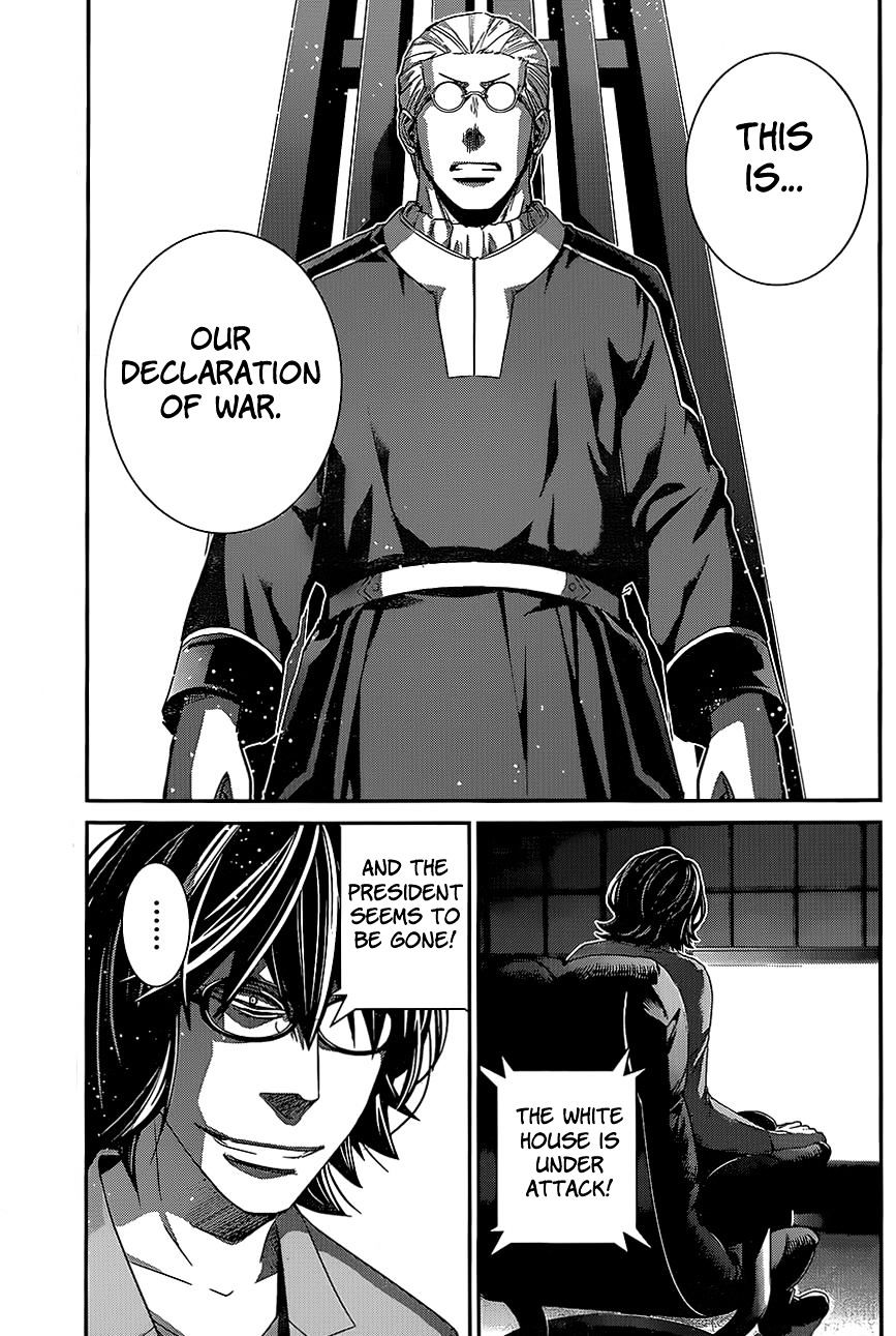 Gokukoku no Brynhildr Chapter 150 page 17 - Chapter 150 : Declaration of War (Fixed)