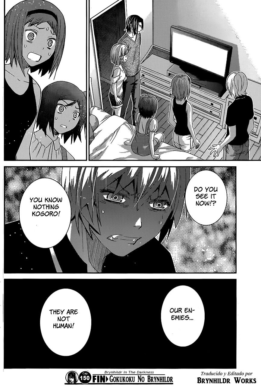Gokukoku no Brynhildr Chapter 150 page 18 - Chapter 150 : Declaration of War (Fixed)