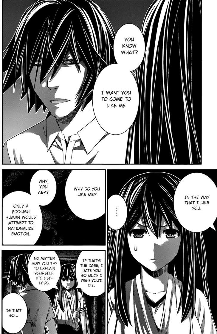 Gokukoku no Brynhildr Chapter 154 page 14 - Chapter 154 : Those Who Are Left Behind