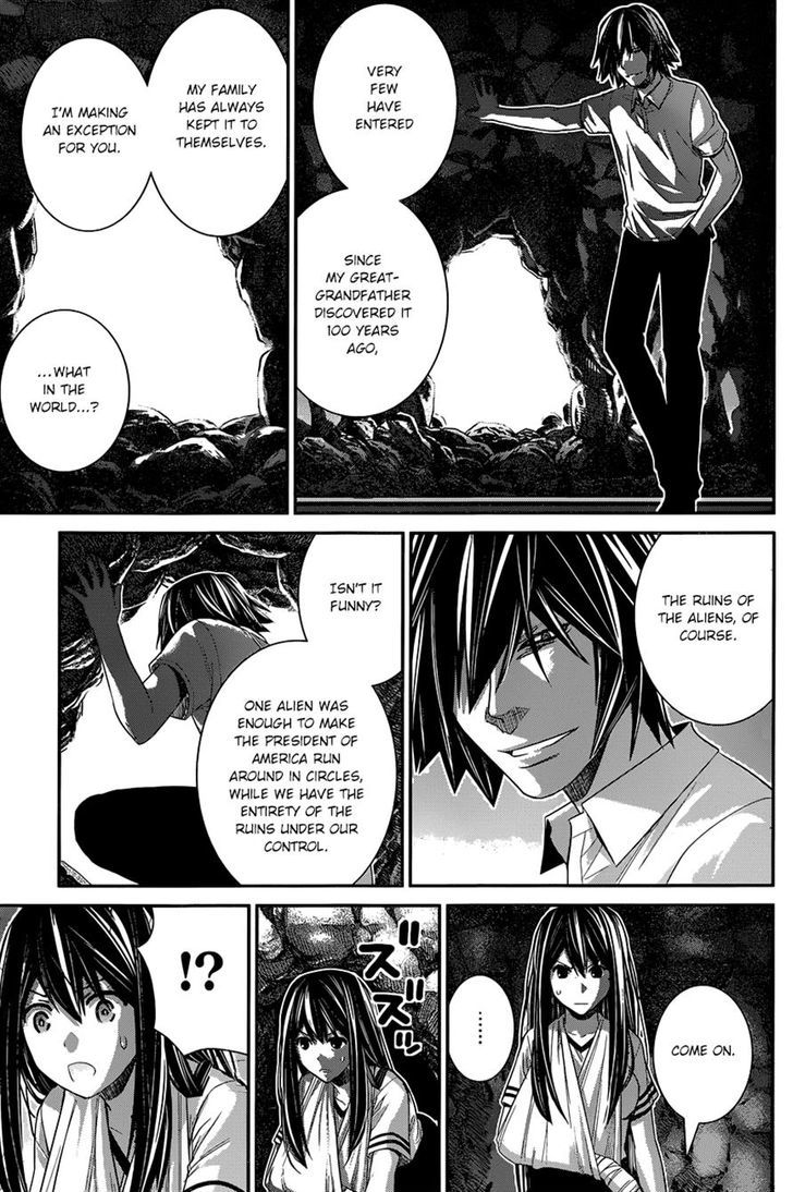 Gokukoku no Brynhildr Chapter 154 page 17 - Chapter 154 : Those Who Are Left Behind