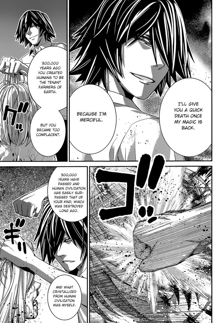 Gokukoku no Brynhildr Chapter 157 page 12 - Chapter 157 : Blasphemy