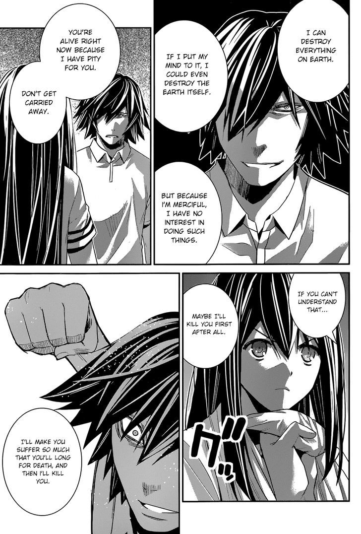 Gokukoku no Brynhildr Chapter 157 page 14 - Chapter 157 : Blasphemy
