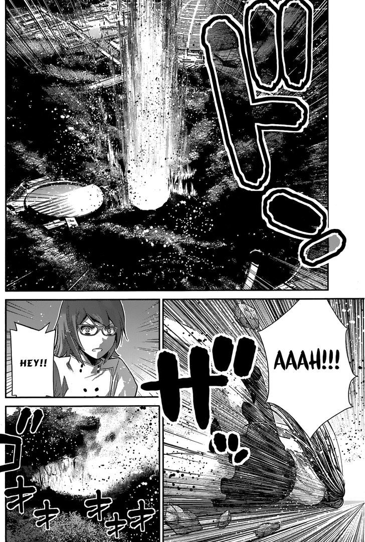 Gokukoku no Brynhildr Chapter 158 page 5 - Chapter 158 : Crack
