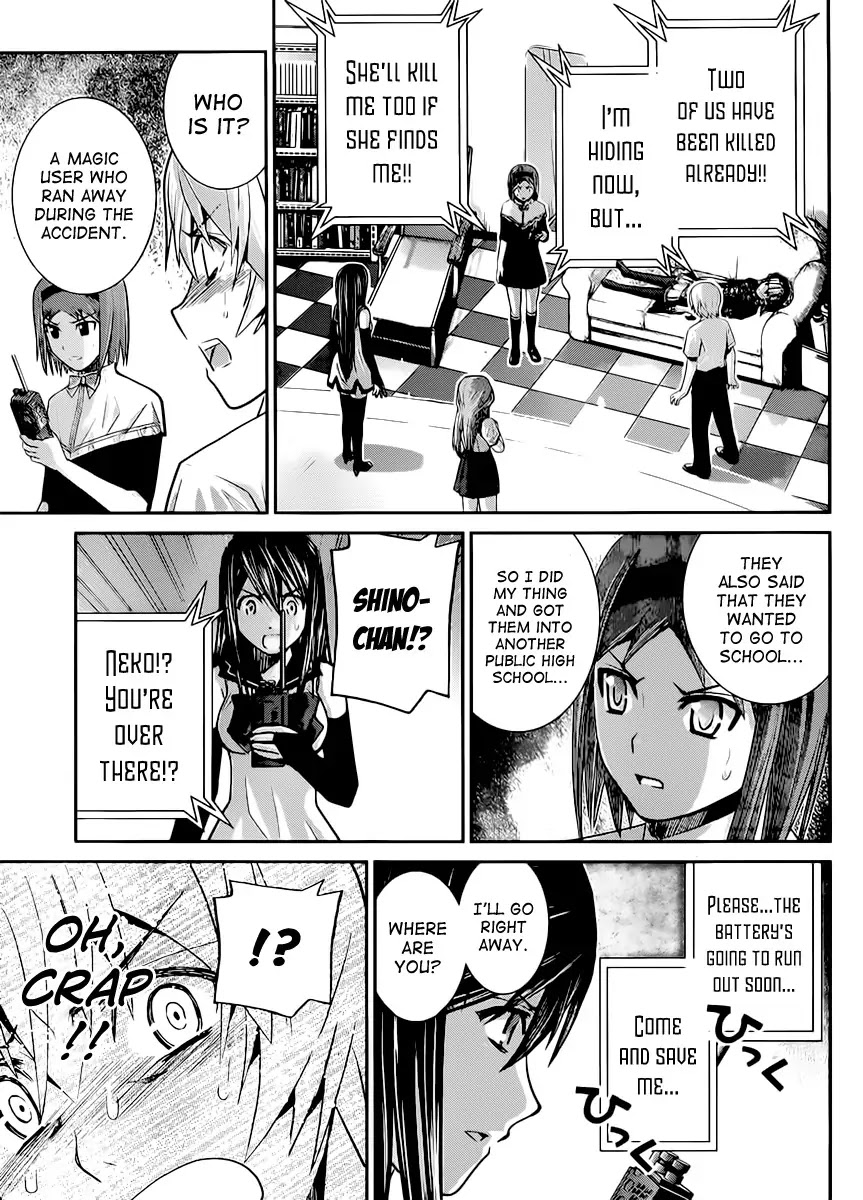 Gokukoku no Brynhildr Chapter 16 page 12 - Chapter 16 : The morning after kana's foresight of the attack...!