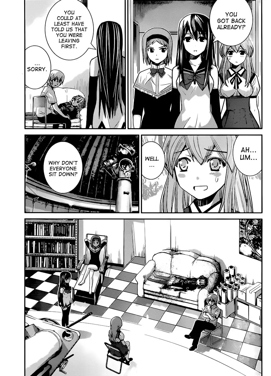Gokukoku no Brynhildr Chapter 16 page 8 - Chapter 16 : The morning after kana's foresight of the attack...!