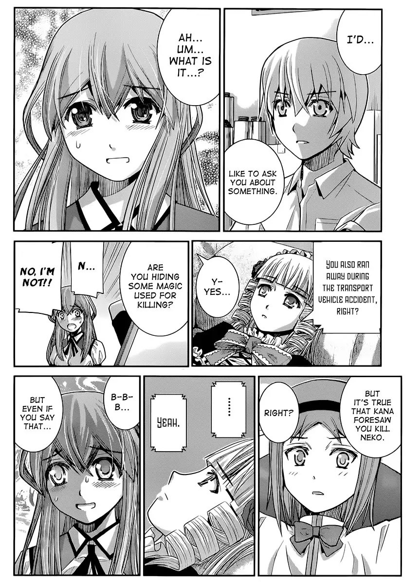 Gokukoku no Brynhildr Chapter 16 page 9 - Chapter 16 : The morning after kana's foresight of the attack...!