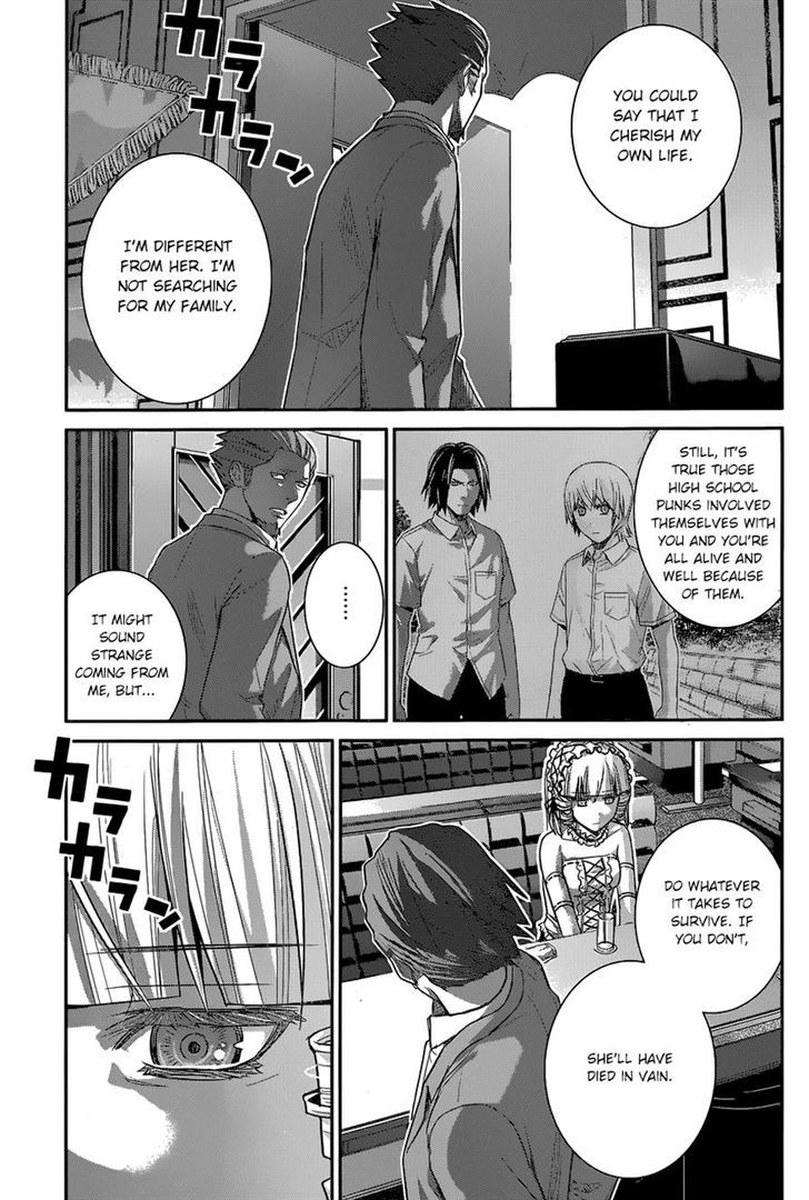 Gokukoku no Brynhildr Chapter 160 page 13 - Chapter 160 : Goddess
