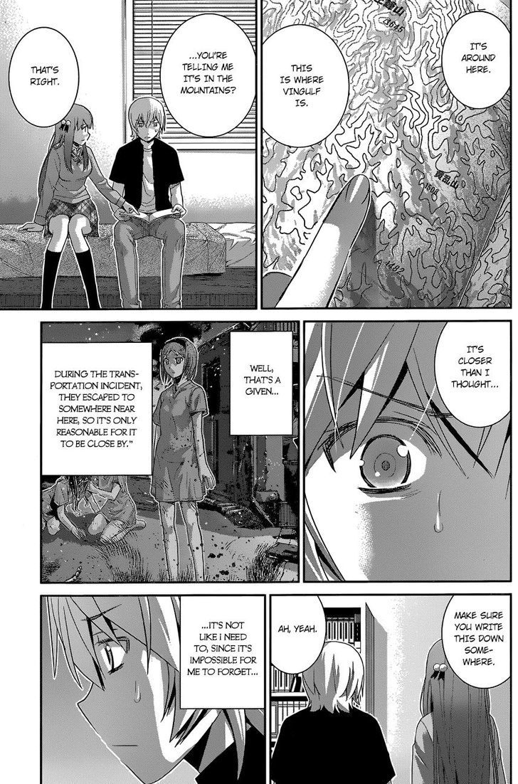 Gokukoku no Brynhildr Chapter 163 page 12 - Chapter 163 : An unseen threat approaches