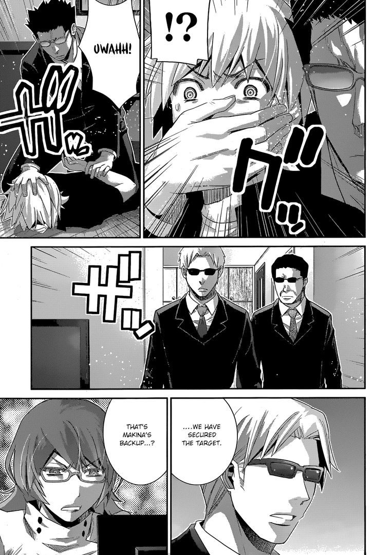 Gokukoku no Brynhildr Chapter 165 page 18 - Chapter 165 : Backup