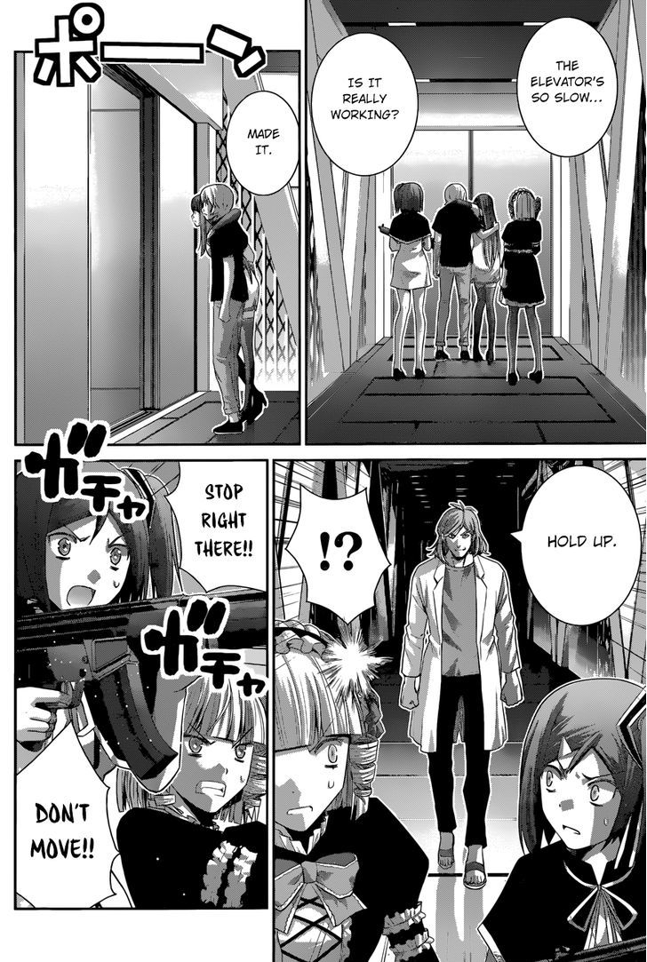Gokukoku no Brynhildr Chapter 172 page 11 - Chapter 172 : Elevator