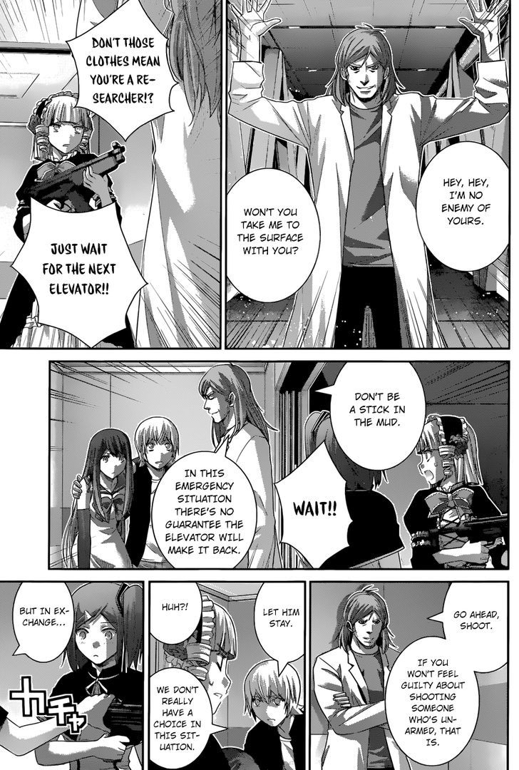 Gokukoku no Brynhildr Chapter 172 page 12 - Chapter 172 : Elevator