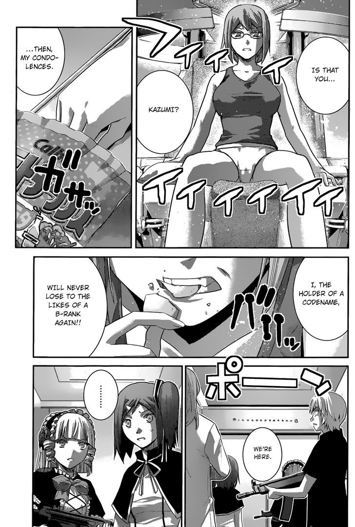 Gokukoku no Brynhildr Chapter 172 page 16 - Chapter 172 : Elevator