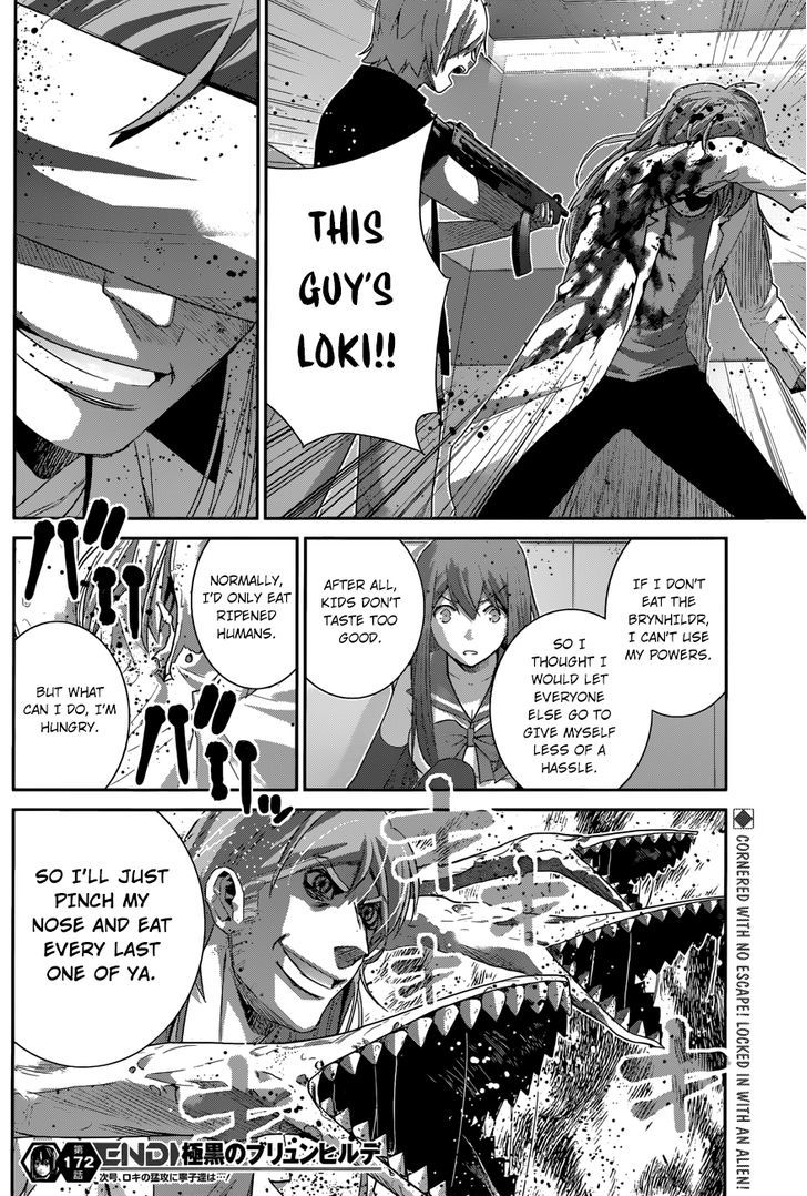 Gokukoku no Brynhildr Chapter 172 page 19 - Chapter 172 : Elevator