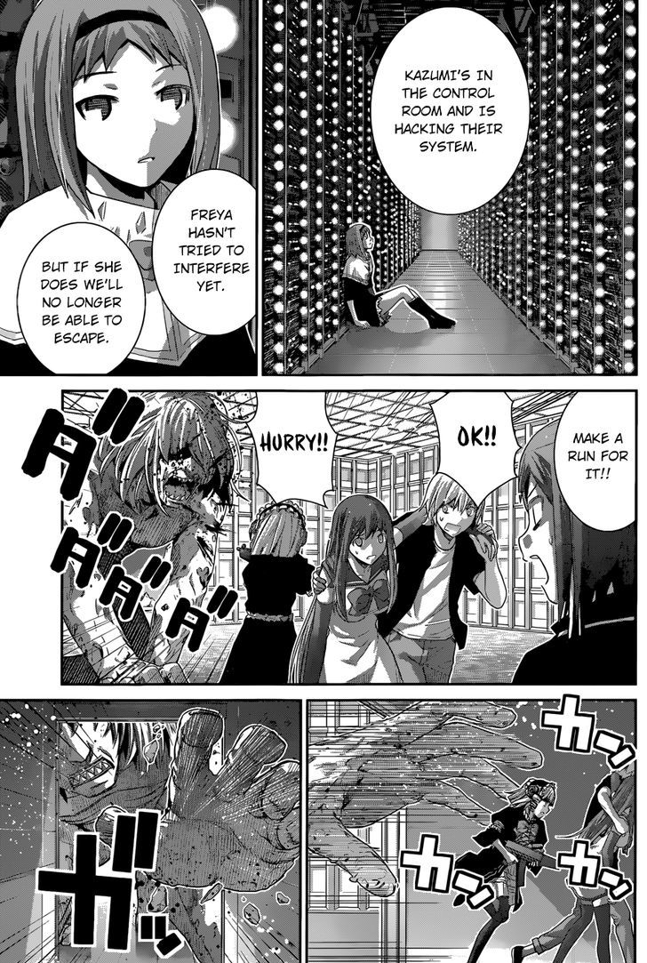 Gokukoku no Brynhildr Chapter 172 page 4 - Chapter 172 : Elevator