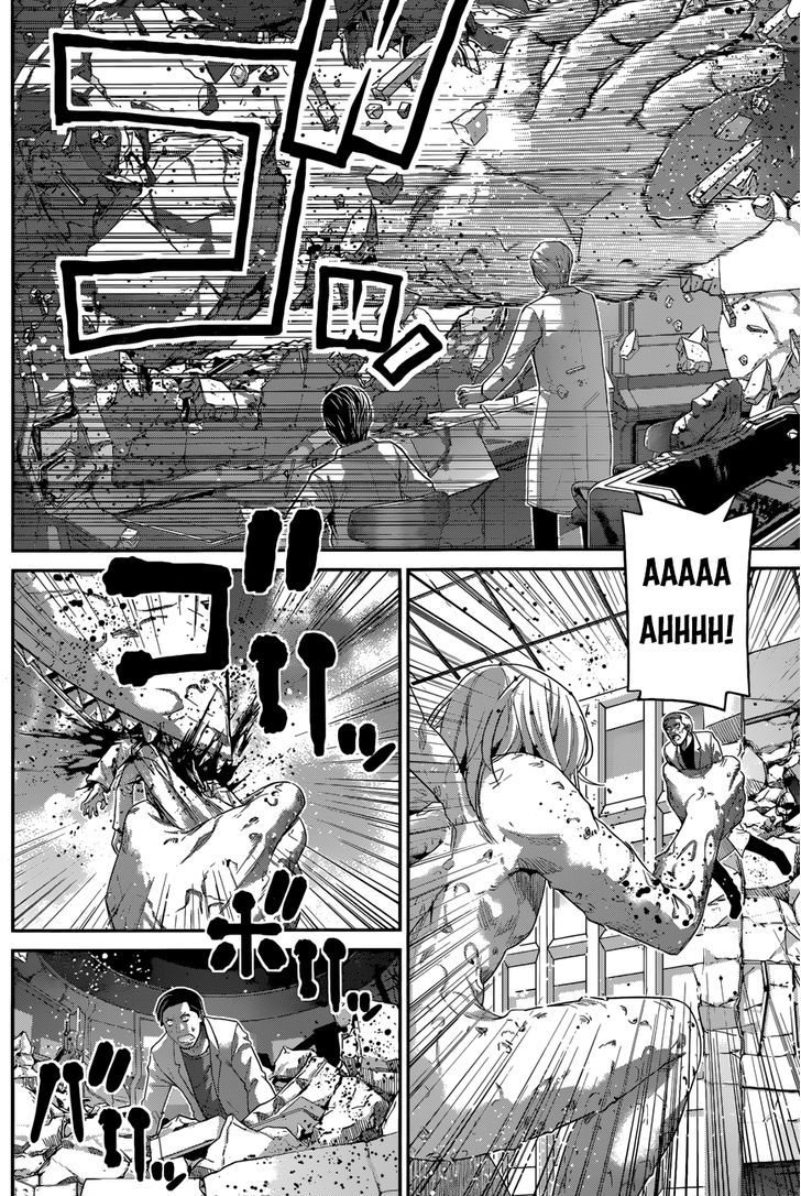 Gokukoku no Brynhildr Chapter 172 page 7 - Chapter 172 : Elevator
