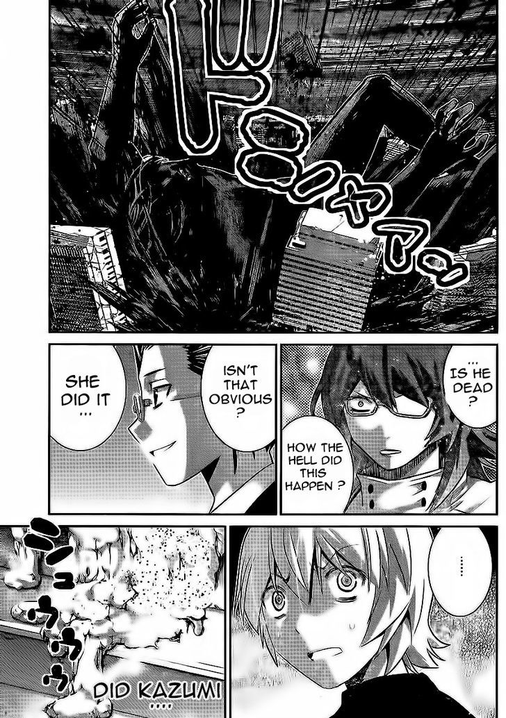 Gokukoku no Brynhildr Chapter 179 page 11 - Chapter 179 : Kazumi Schlierenzauer