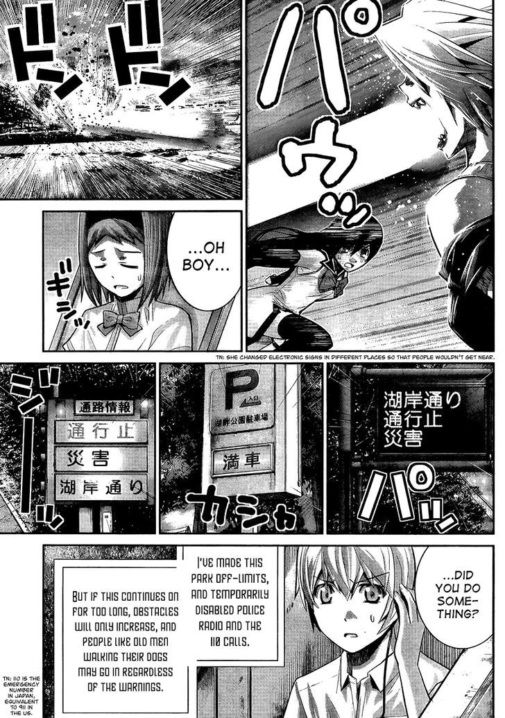 Gokukoku no Brynhildr Chapter 18 page 5 - Chapter 18 : Scapegoat