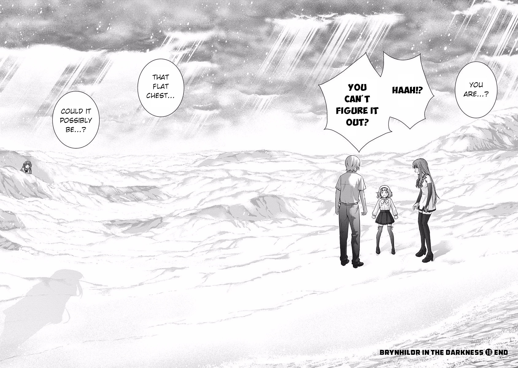 Gokukoku no Brynhildr Chapter 181.1 page 1 - Chapter 181.1: Extra End Page