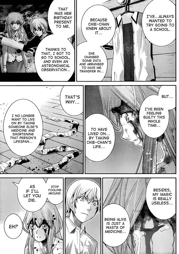 Gokukoku no Brynhildr Chapter 19 page 15 - Chapter 19 : The One Left Behind
