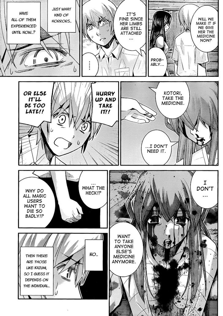 Gokukoku no Brynhildr Chapter 19 page 9 - Chapter 19 : The One Left Behind