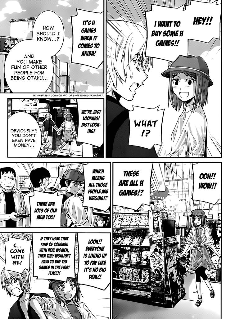 Gokukoku no Brynhildr Chapter 25 page 12 - Chapter 25 : A Date?