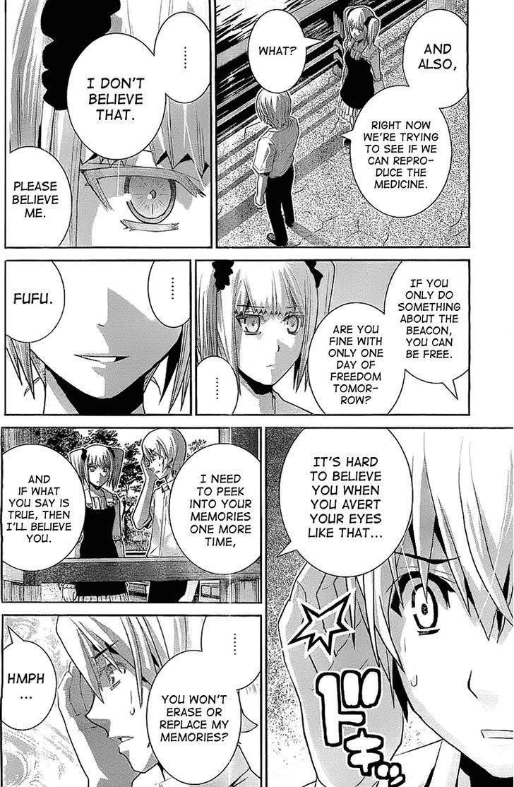 Gokukoku no Brynhildr Chapter 33 page 14 - Chapter 33 : Girl and Gun