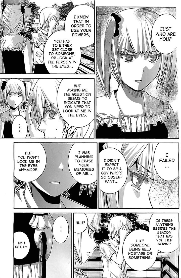 Gokukoku no Brynhildr Chapter 33 page 9 - Chapter 33 : Girl and Gun