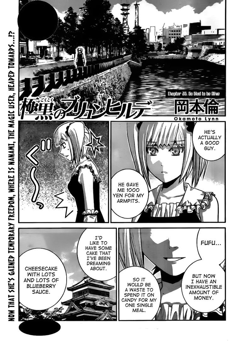 Gokukoku no Brynhildr Chapter 35 page 1 - Chapter 35 : So Glad to be Alive